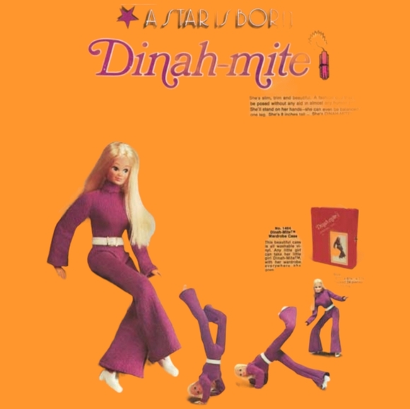 Vintage Rare Original 8" Dinah-Mite Doll - Picture 10 of 11